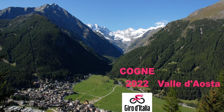 L'anno scorso il Giro d'Italia ha fatto tappa Cogne, una bellissima vallata da scoprire con un tour in bici.
