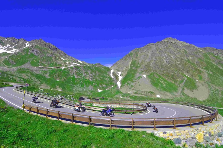 Giro del Monte Bianco in moto